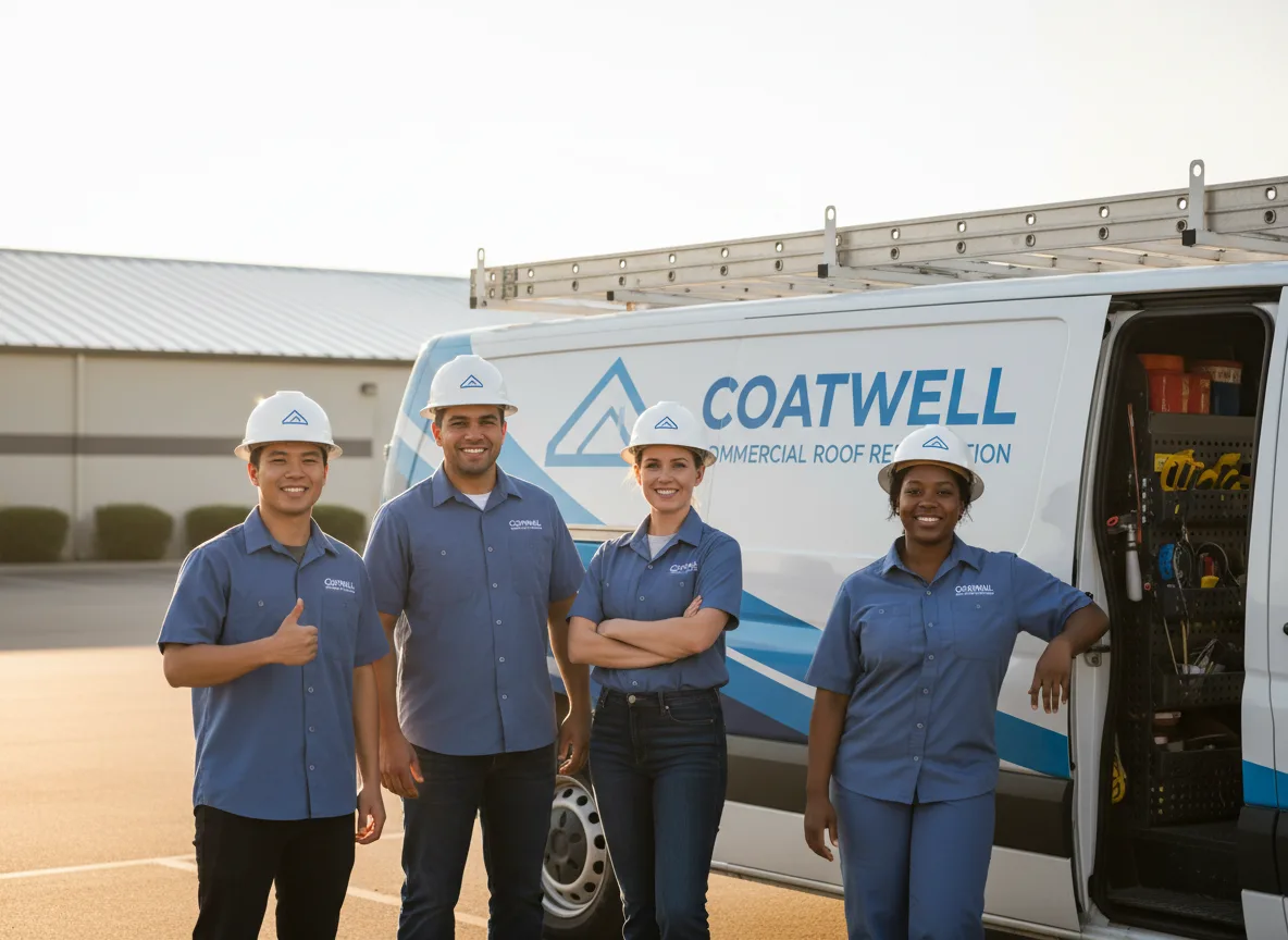 Commercial roof coating company in Camilla, GA